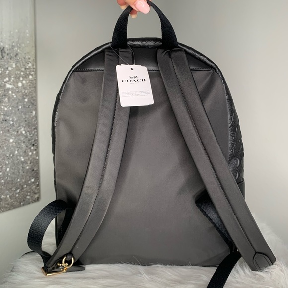 Coach Bags Coach Signature Leather Md Charlie Backpack Poshmark